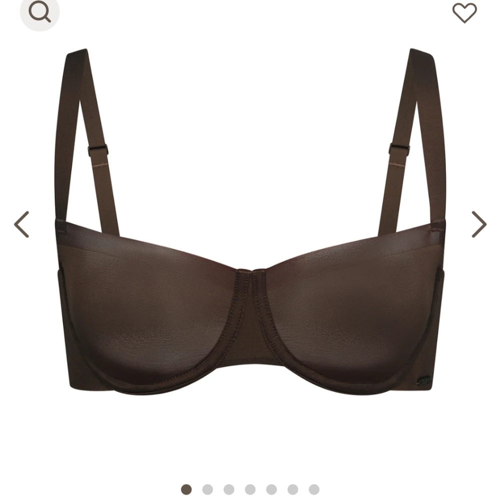 SKIMS No Show Balconette Bra 34DD